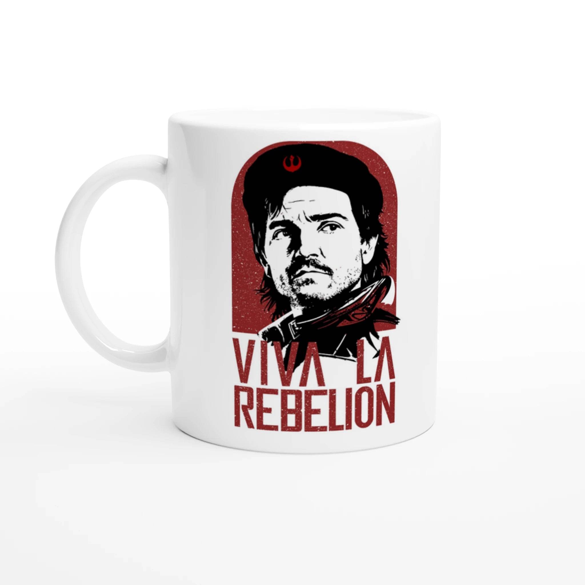 Cassian Andor Star Wars Mug Viva la Rebelion Ghorman Resistance Propag ...