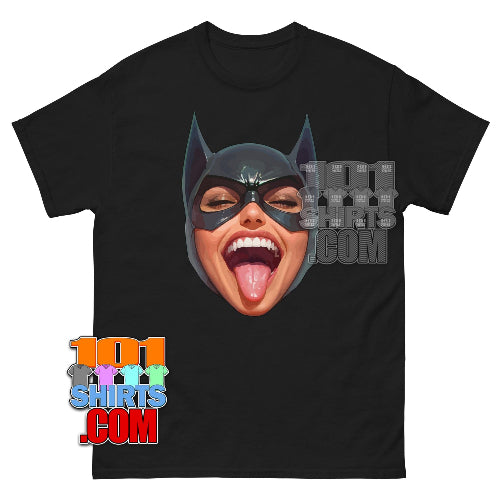 Catwoman Mask T-Shirt Batman Gotham Feline Fatale Gift Tee