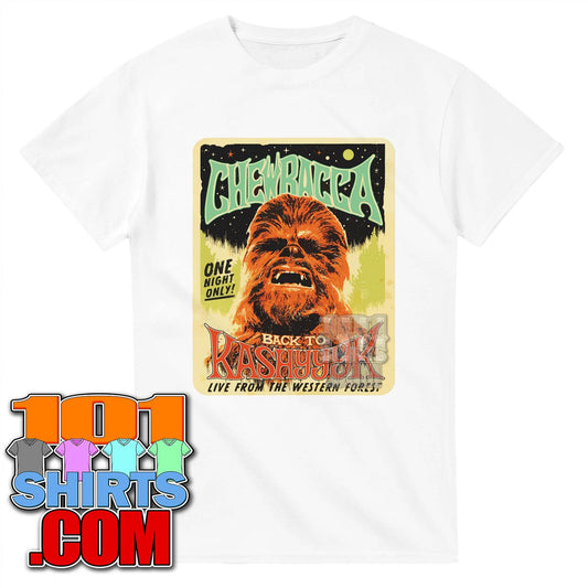 Chewbacca Back to Kashyyyk T-Shirt | Retro Star Wars Wookiee Tee - 101SHIRTS