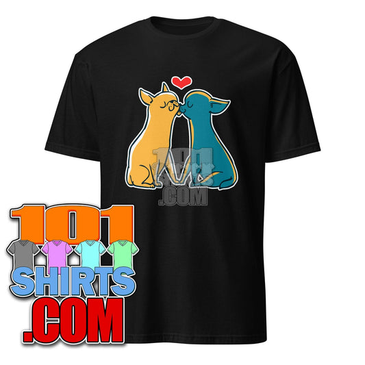 Chihuahua Kisses - Cute Dog Love T-Shirt - 101SHIRTS