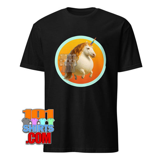 Chubby Unicorn T-Shirt - Because Real Magic Needs Snacks! - 101SHIRTS