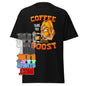 Coffee Boost T-Shirt: Funny Coffee Design for Morning People & Baristas – Perfect Gift Tee - 101SHIRTS