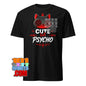 Cute But Psycho Cat T-Shirt: Dark Kitty Gothic Aesthetic - Unleash Your Inner Feline Fury! Tee - 101SHIRTS