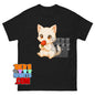 Cute Kitty Strawberry Kawaii T-Shirt  Anime Cat Tee