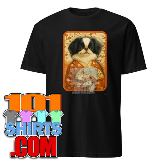Cute Shih Tzu Dog as Japnese Geisha Kimono Funny T-Shirt