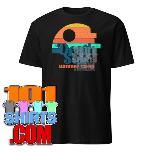 Death Star Summer Camp T-Shirt - Retro Sci-Fi Humor Tee - 101SHIRTS
