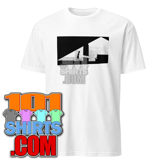 Death of a Unicorn Movie Jenna Ortega Ridley Black and White Shadow Art T-Shirt - 101SHIRTS