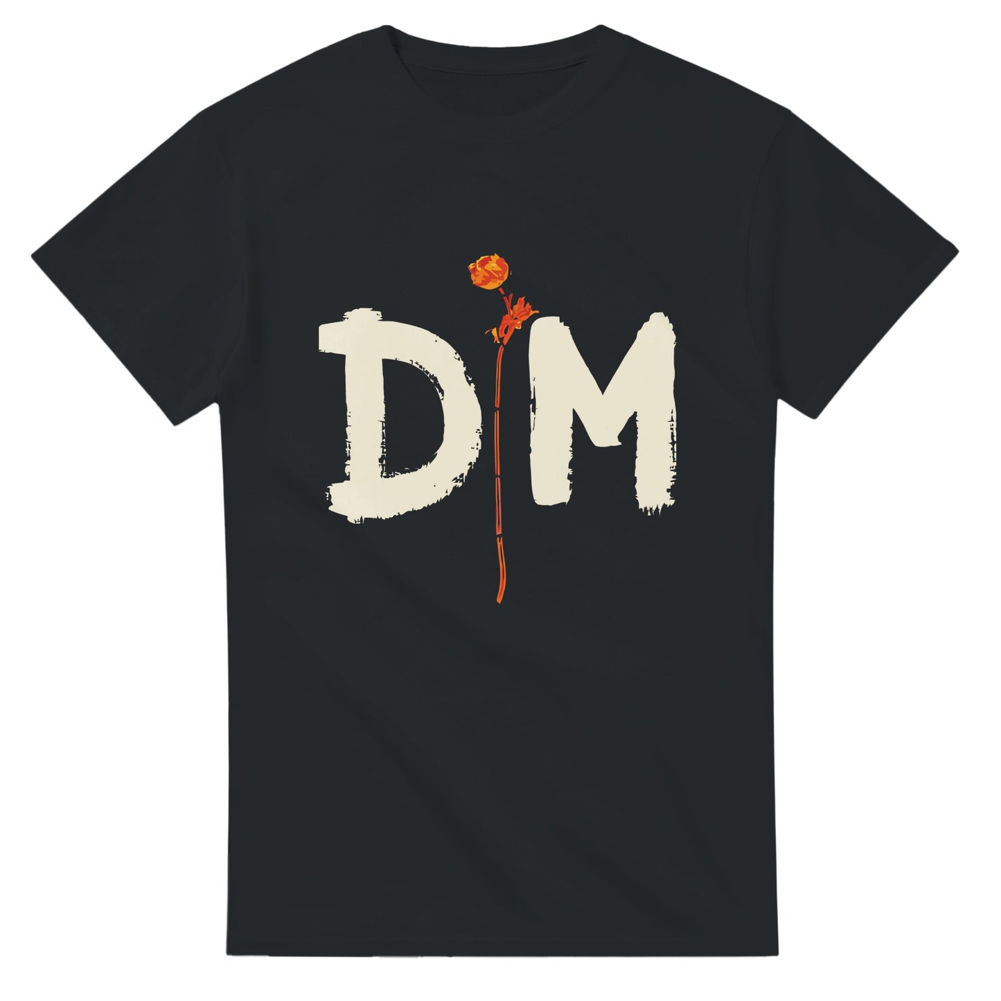 Depeche Mode Enjoy the Silence Quad Final Mix Rose DM Logo T-Shirt