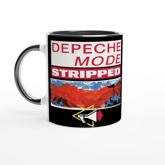 Depeche Mode Stripped Music Cover 1986 Black Celebration Mug