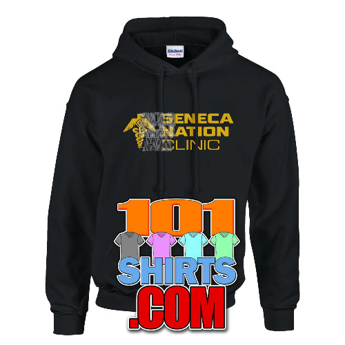 Dexter: Resurrection Tee Seneca Nation Clinic Logo Hoodie