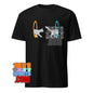 Dimensional Portal Cat T-Shirt: For Gamers, Cat Lovers, & Science Fiction Fans! Tee
