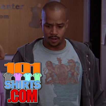 Scrubs TV Show Dr. Turk British Royal Coat of Arms T-Shirt