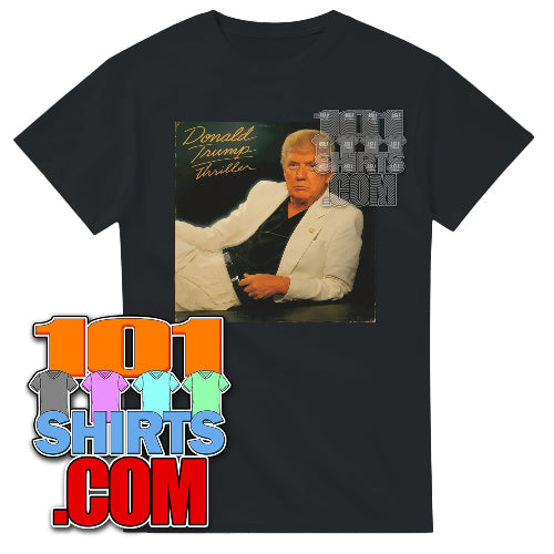 Donald Trump Parody Vinyl Records Thriller Michael Jackson T-Shirt