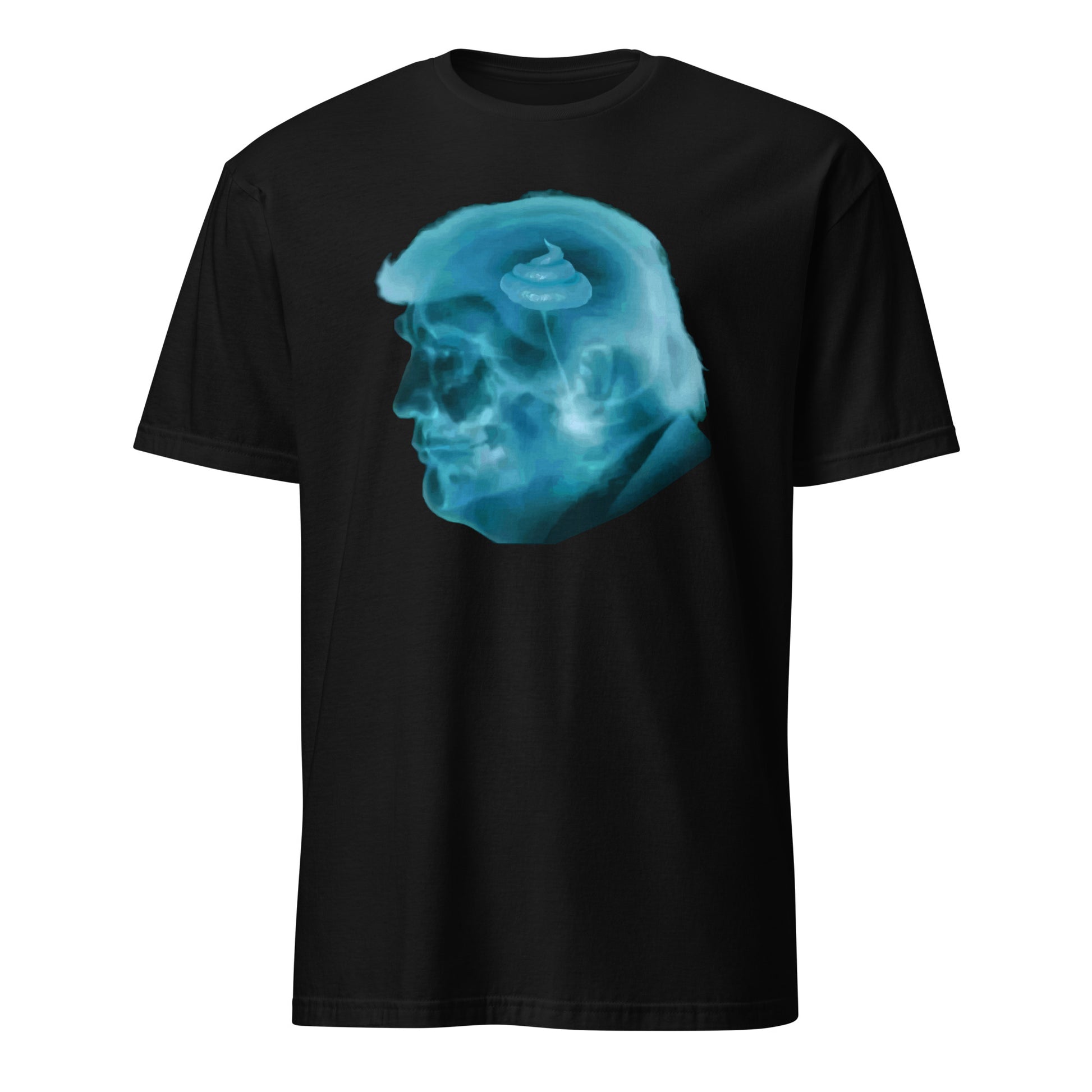 Donald Trump X-Ray Shit in the Head Brain Funny Shit for Brains T-Shirt