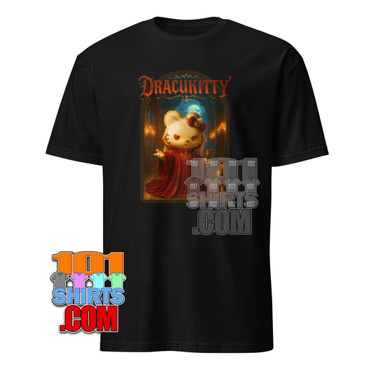 Dracukitty T-Shirt: Hello Kitty Dracula Mashup - Embrace the Cuteness of the Night! Funny Tee