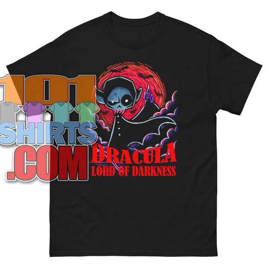 Dracula Lord of Darkness T-Shirt - Spooky, Stylish, & Perfect for Vampire Fans! Tee