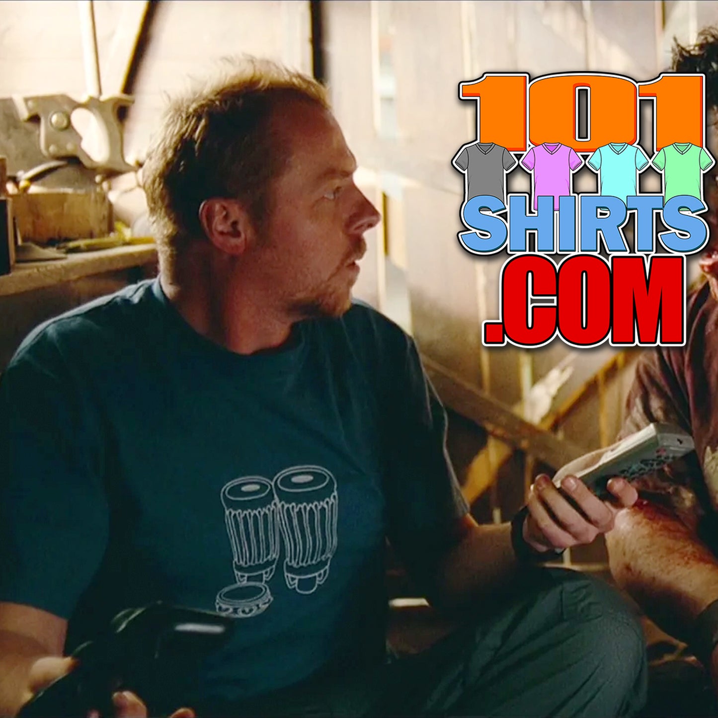 Shaun Of The Dead Movie Drums Percusions T-Shirt