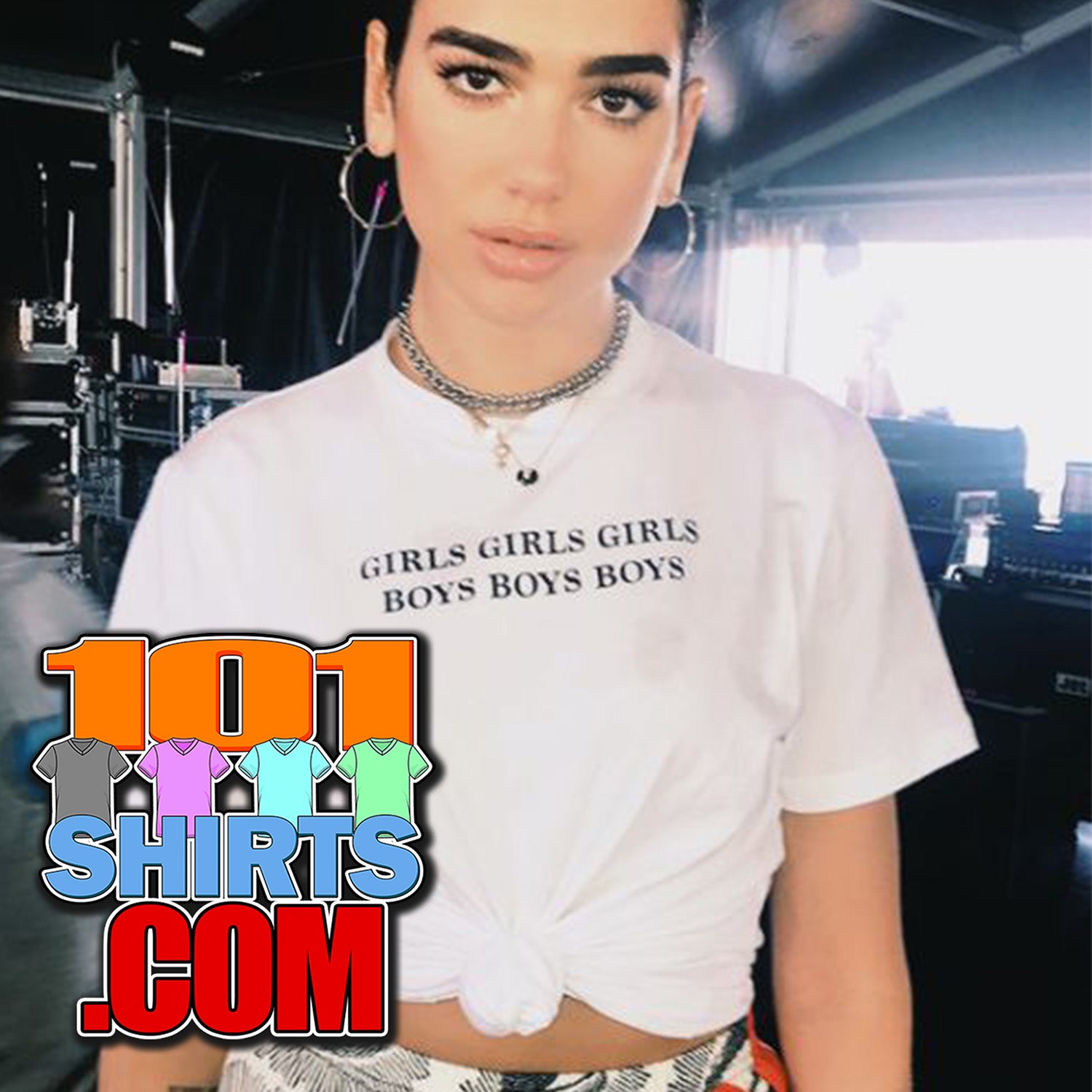Dua Lipa Outfit Girls Boys T-Shirt
