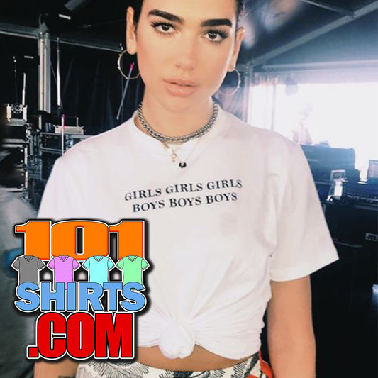 Dua Lipa Outfit Girls Boys T-Shirt