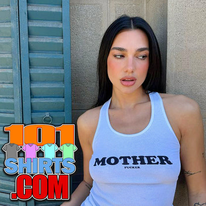 Dua Lipa Outfit Top  Motherfucker T-Shirt