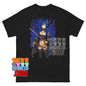 Dual Wielding Katana Anime Girl T-Shirt Mysterious Fox Spirit Warrior Tee