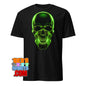 Electrifying Neon Green Skull T-Shirt – Glow with Edgy Style! Tee
