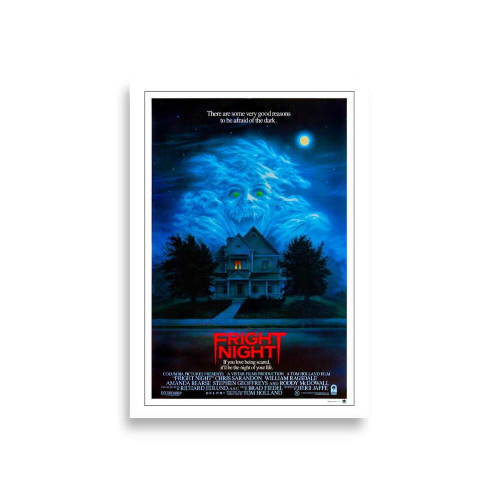 Fright Night Poster 80s Vintage Replica Poster