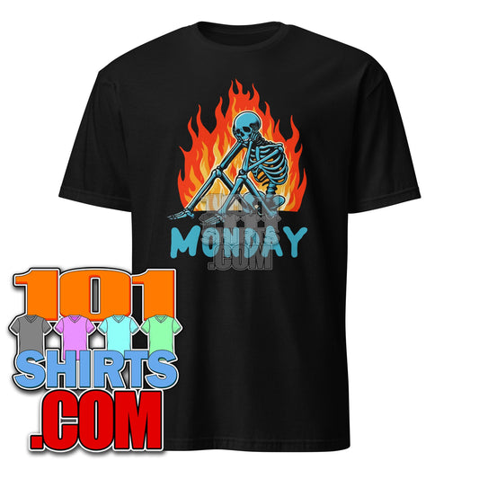 Funny Skeleton Monday T-Shirt