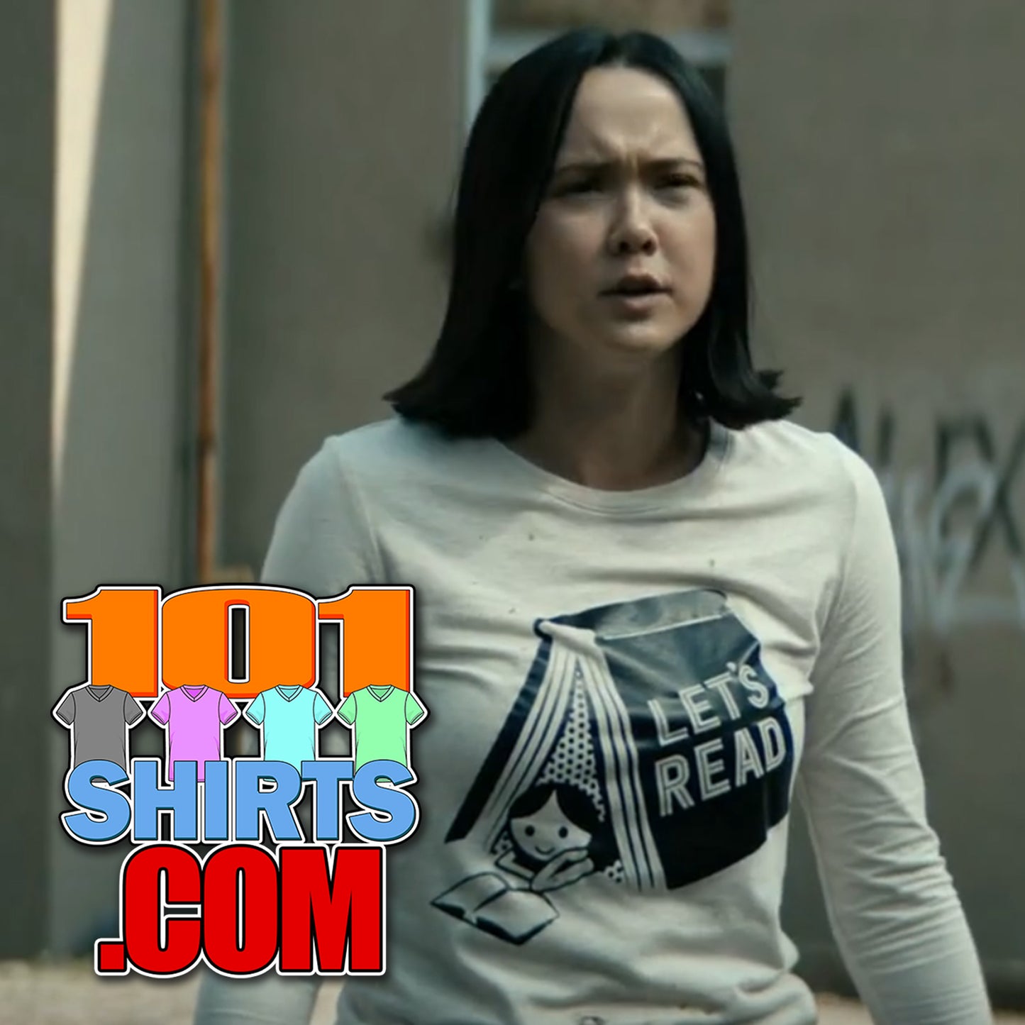 Gen V Season 2 Jordan Li Let's Read Book Tent Long Sleeve Shirt