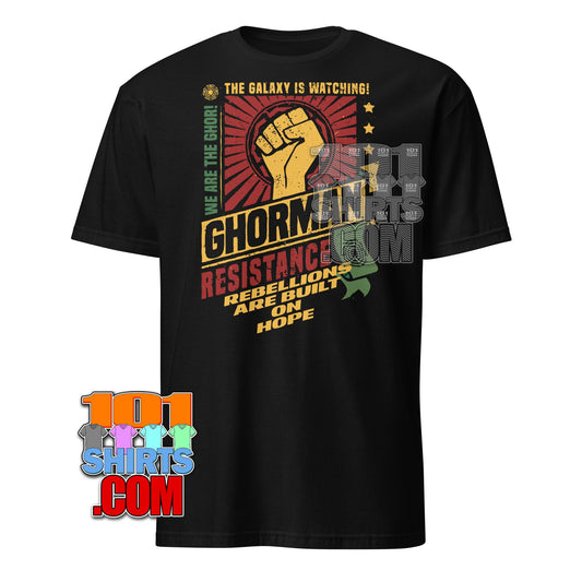 Ghorman Resistance T-Shirt: Andor Star Wars Rebellion Propaganda - The Galaxy is Watching! Tee
