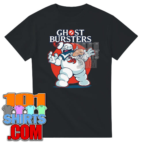Ghostbusters Alien Chestburster Marshmallow Man Parody SciFi Horror T-Shirt Gift