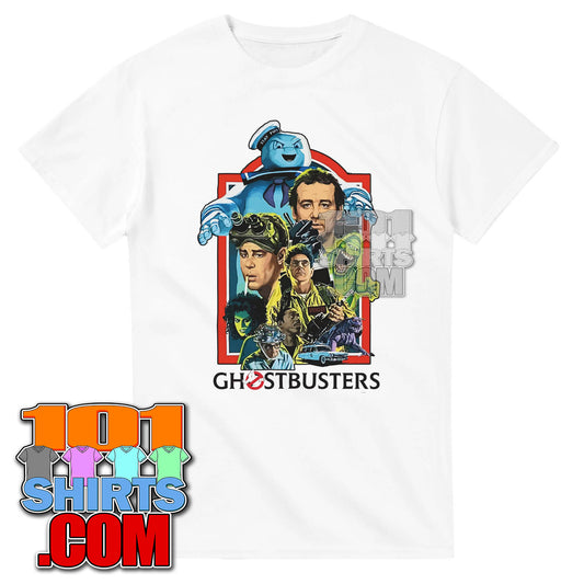 Ghostbusters Classic Movie T-Shirt Who Ya Gonna Call? Classic Retro Tee
