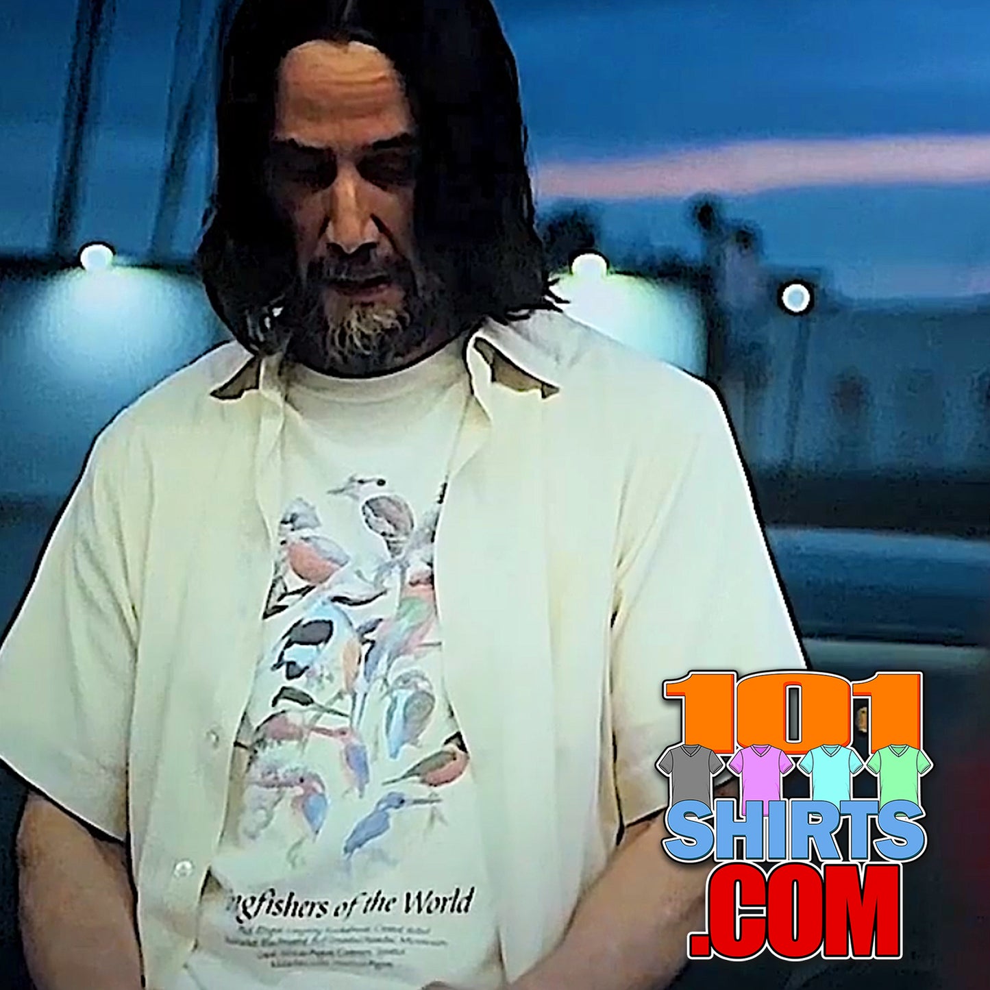 Good Fortune Movie 2025 Keanu Reeve Kingfishers of the World T-Shirt