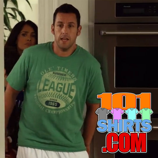 Grown Up 2 Movie Lenny Feder Adam Sandler Ole' Timers Summer League Baseball Regional Championschips T-Shirt