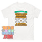 "HEUTE HAPPY AUA - EINMAL MEIN WERKZEUG 'AUSLEIHEN' = 6 WOCHEN KRANKENSCHEIN" T-Shirt – Für alle, die ihr Werkzeug (und ihre Gesundheit) lieben!