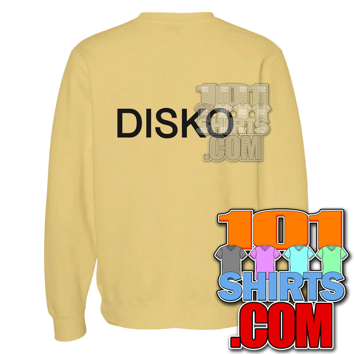 Harry Styles KUSS DISKO Yellow Sweatshirt