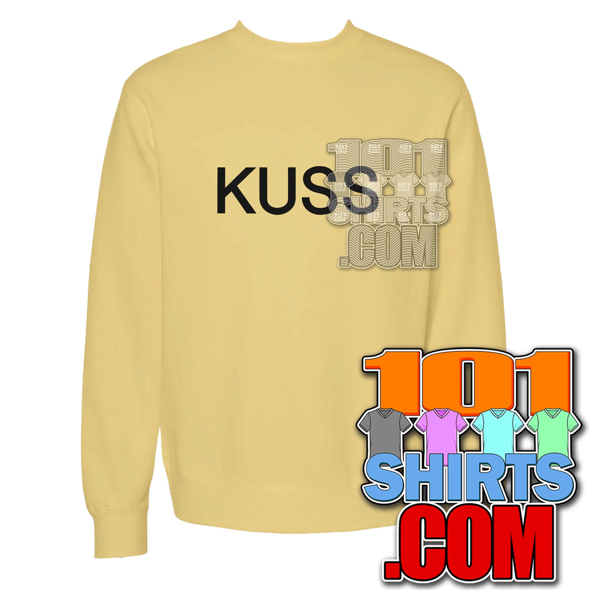 Harry Styles KUSS DISKO Yellow Sweatshirt