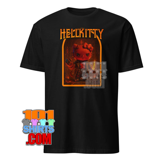 Hellkitty T-Shirt - Edgy Hello Kitty Demon Parody Tee