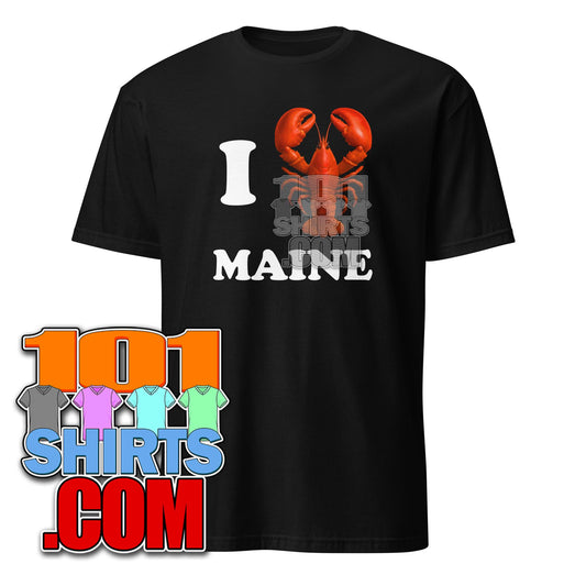 I LOVE MAINE - I LOBSTER MAINE - HEART SHAPE LOBSTER T-Shirt