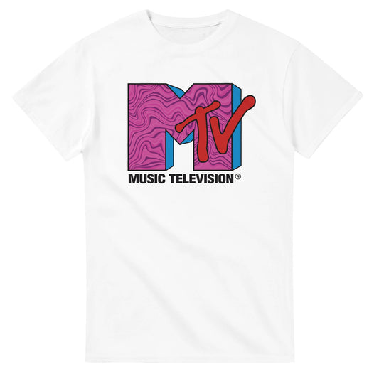 Iconic MTV Music Television Logo T-Shirt - Retro Pop Culture & Music Lover Gift! Tee