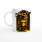 Indiana Kitty Mug - Hello Kitty & Indiana Jones Parody, Adventurous Movie Fan Gift, Coffee Cup
