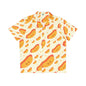 Japanese Manga Kawaii Character Hot Dog Party Funny Hawaiian Shirt