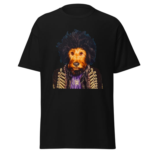 Jimmy Hendrix Dog Funny Parody T-Shirt