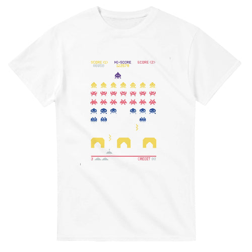 John Lennon  Space Invaders Arcade Tee Gift