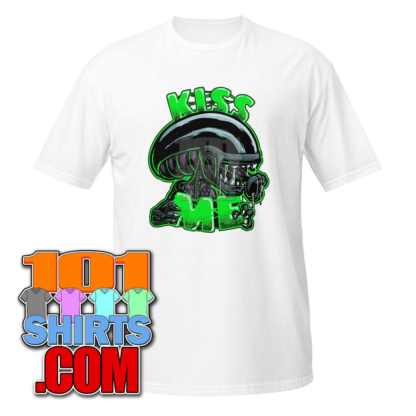 Kiss Me Alien Movie Funny T-Shirt T-Shirt