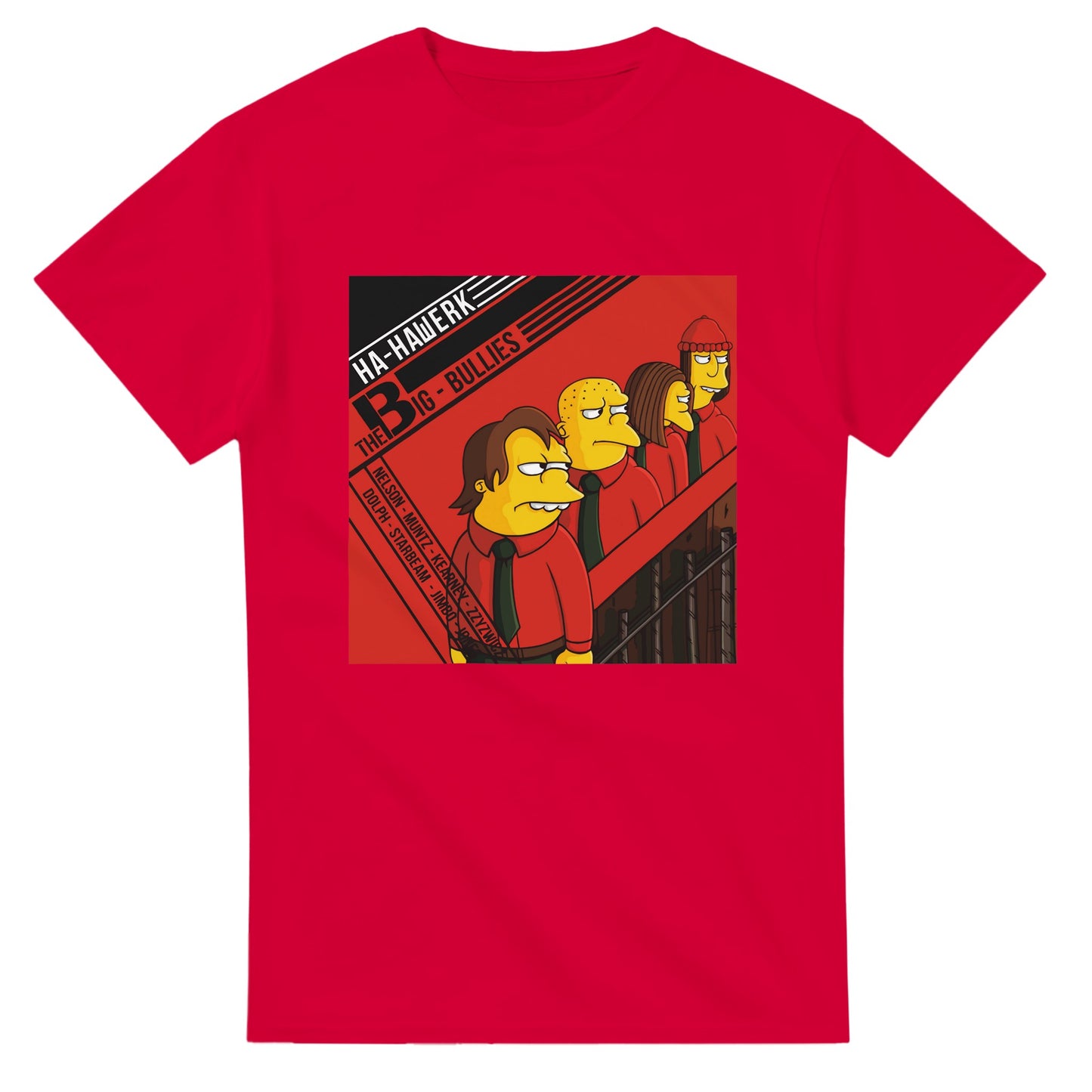 Kraftwerk The Man Machine Music Parody The Simpsons T-Shirt