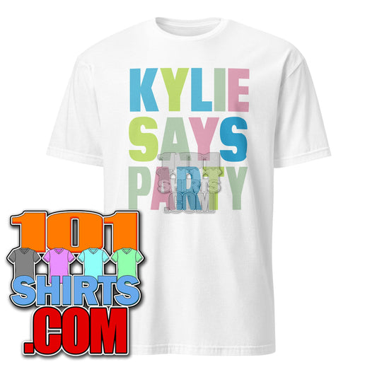 Kylie Minogue Tension World Tour KYLIE SAYS PARTY Concert T-Shirt
