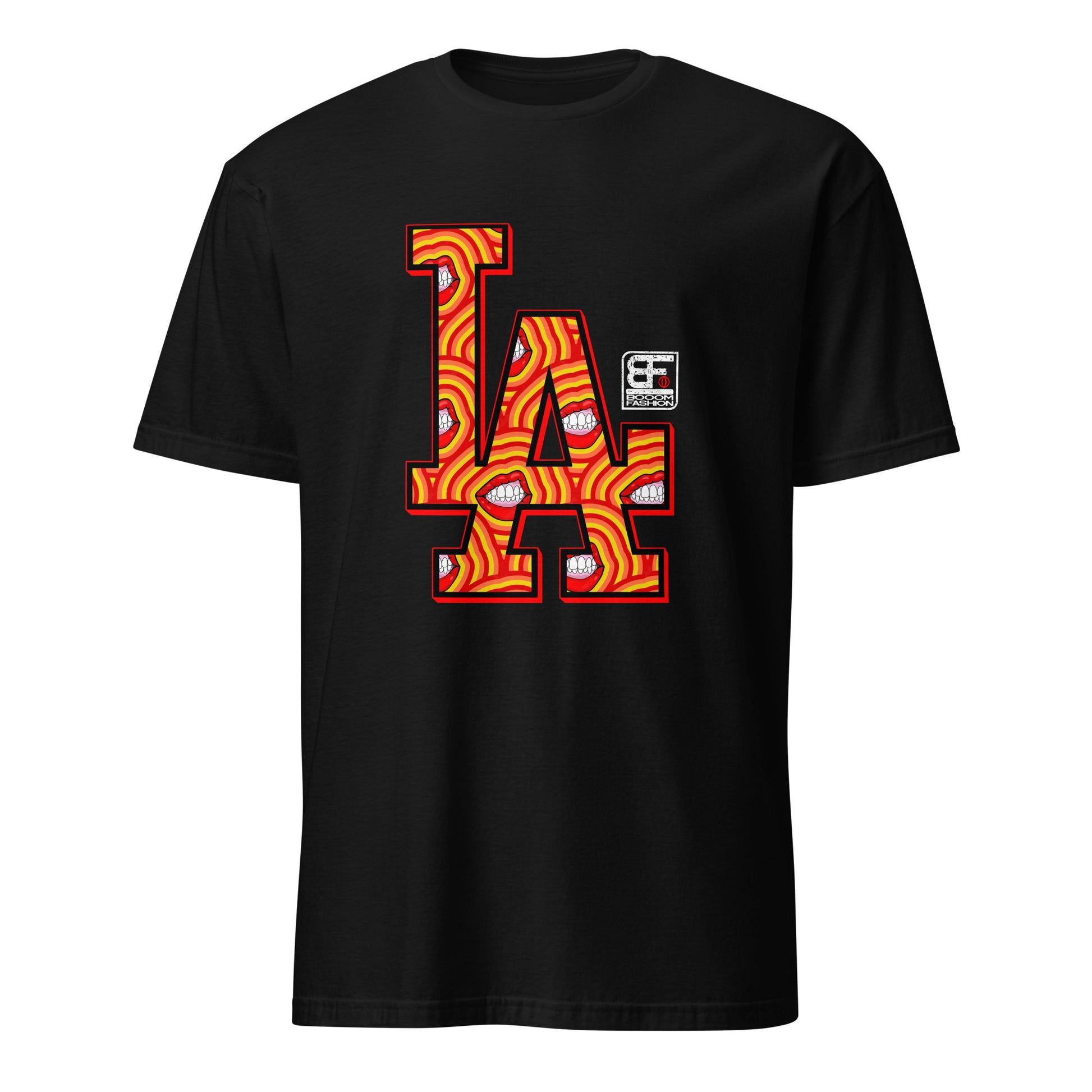 LA Los Angeles California L.A. Logo Pop Art Design Booomfashion T-Shirt