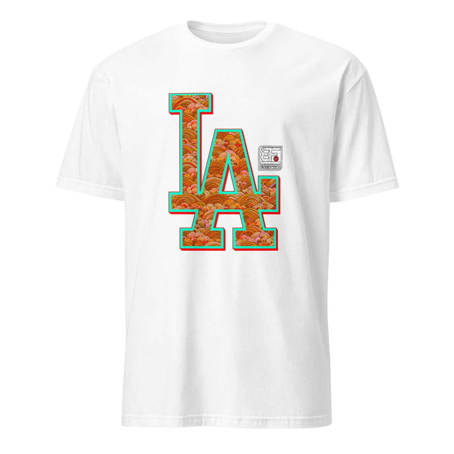 LA Los Angeles California Logo Japanese Art Design Booomfashion Classic T-Shirt