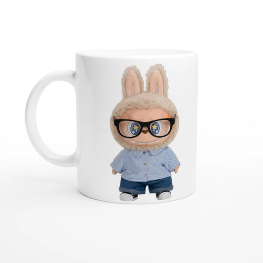 Labubu The Monsters Mug - Adorable Designer Toy Character, Unique Pop Mart Fan Gift, Cute Coffee Cup